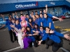 Face painter at Officeworks opening