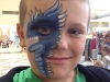 Dragon Eye Face Paint Design