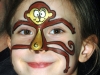 Happy Monkey Face Paint!
