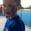 Face Paint South Melbourne Fottball Club Face Paint South Melbourne Fottball Club