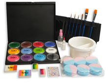 My Face Painting Set UP — Paints, Brushes, Workplace Organizing